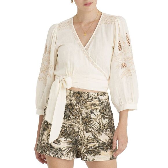 Secret Mission Tops - Secret Mission Amie Wrap Top